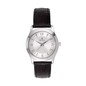 Bulova Corporate Collection Women's Leather Strap Round White Dial Watch